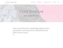 Tablet Screenshot of clivescoular.com